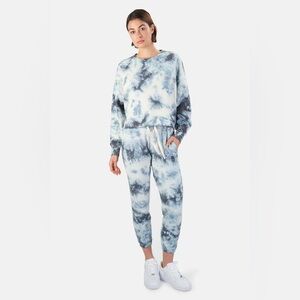 NSF Sayde Tie Dye Slouchy Sweatpant Jogger